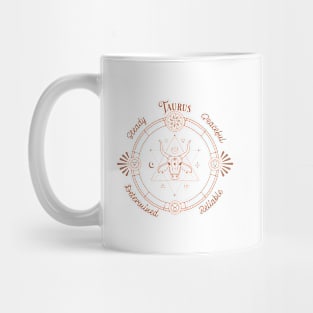 Taurus Zodiac Sign Mug